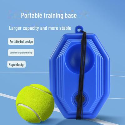 Double Di Outdoor Tennis Self-Training Set for Beginners - Solo Practice Racket with Rebound Line for Kids.