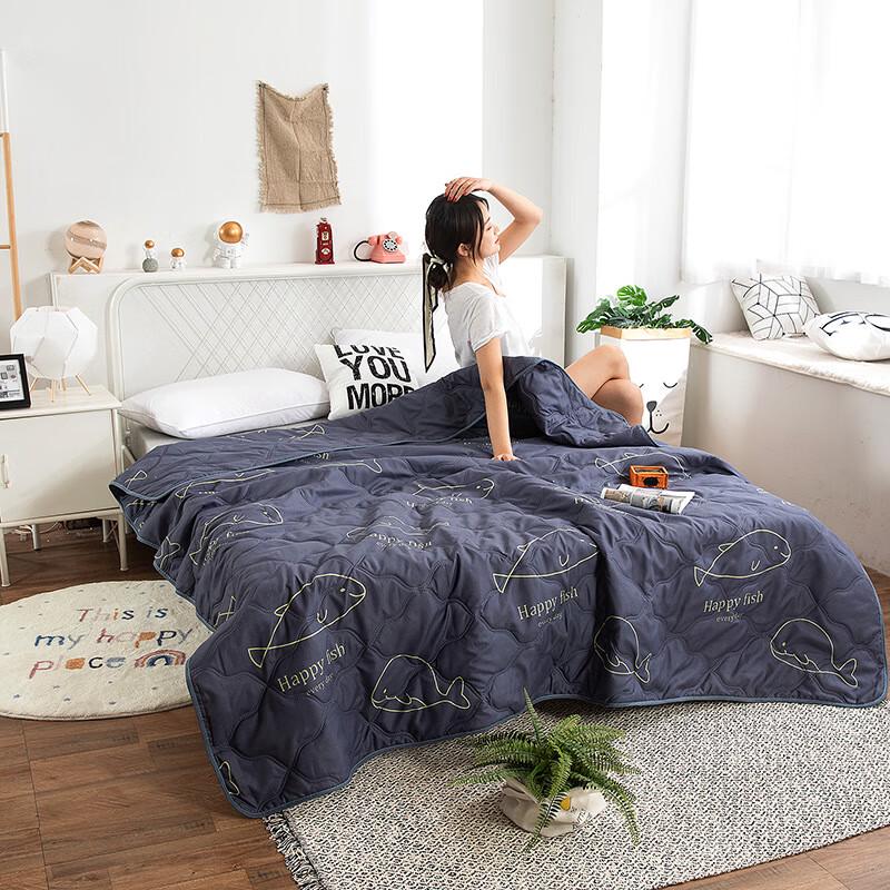 

Brushed Printed Summer Cooling Quilt