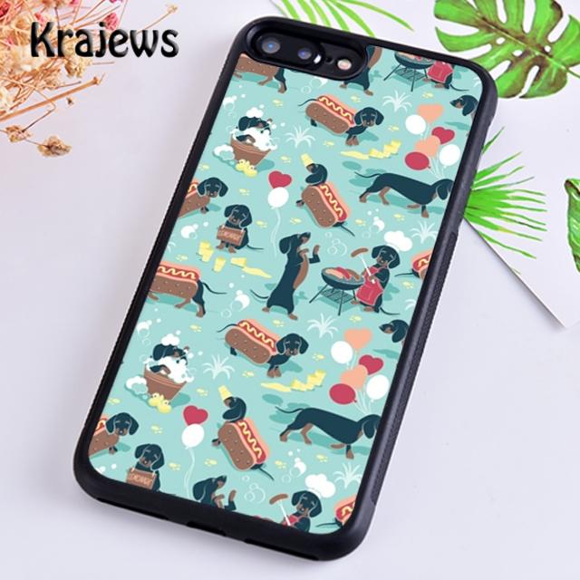 Dachshund Sausage Dog Phone Case Cover For iPhone 17 Air 16 15 14 Plus 12 13 Pro Max Coque Shell Fundas