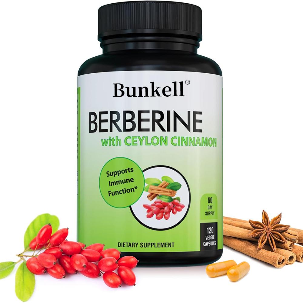 Berberinhydrochlorid 1200 mg, enthaltend Bio Ceylon-Zimt - 120 Kapseln