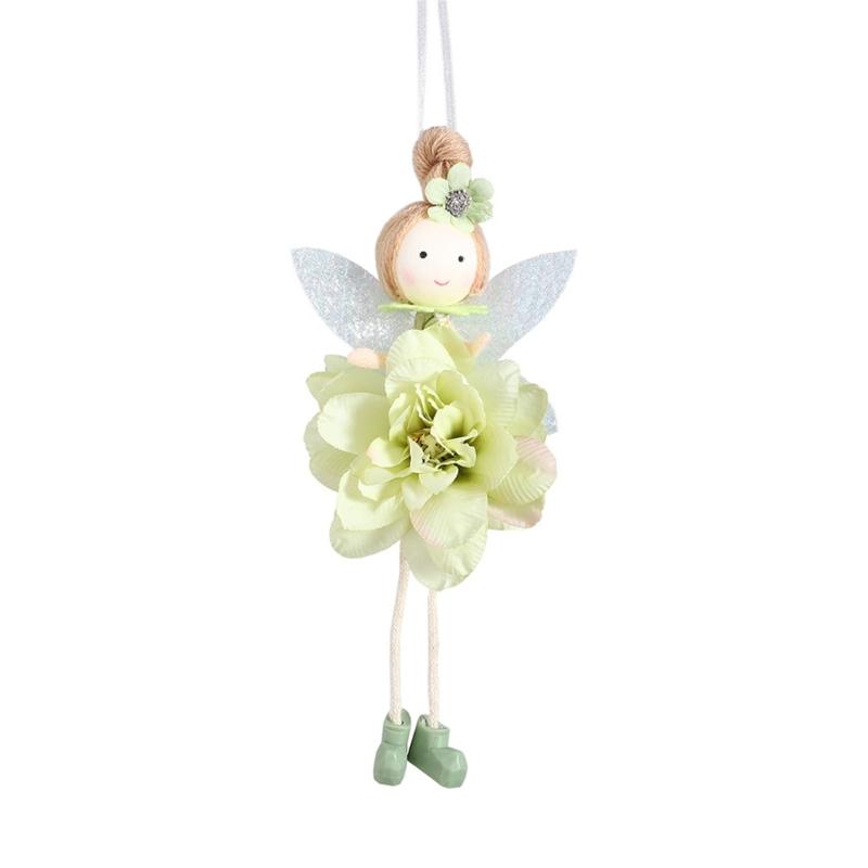 Charm Girl Hanging Decors Delicate Hanging Pendant Fabric Texture Creative Girl Pendant Suitable for Artistic Space