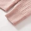 Women's Cashmere Round Neck Cable Knit Sweater - Soft, Comfortable, and Versatile for Autumn and Winter