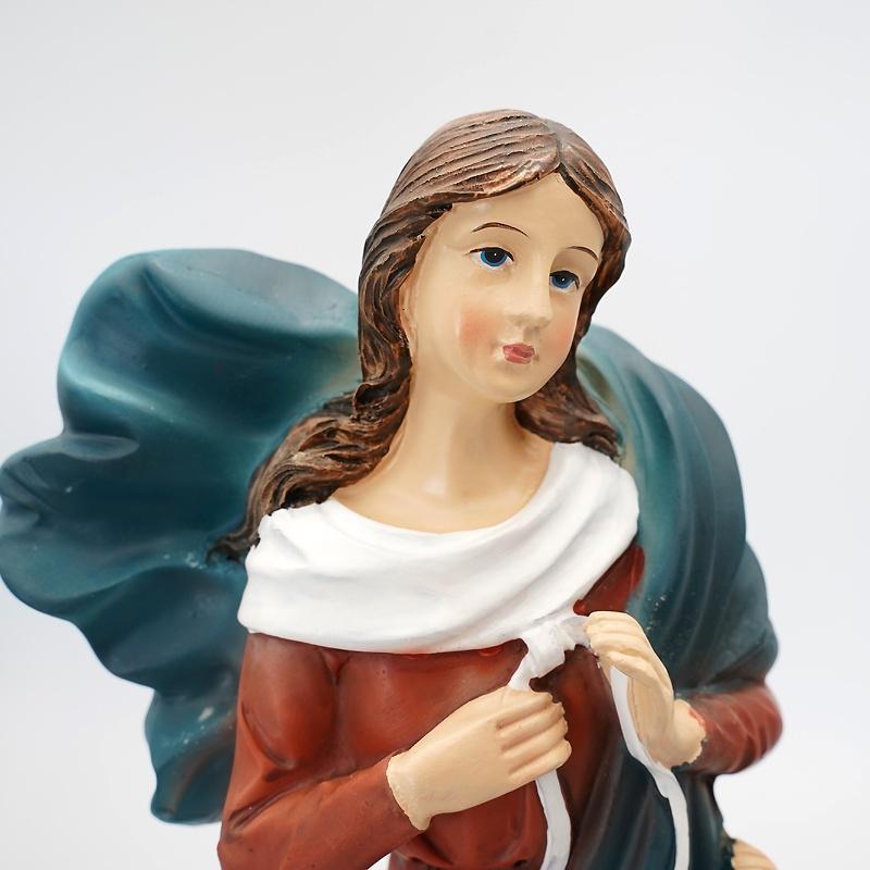 Virgin Mary Untier Our Lady Undoer of Knots Catholic Statue Figure Sculpture for Home Church Decoration