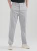 COMSPACE1980 [M~5Xl] Comfort Tapered Half-Banding Slacks_Light Gray