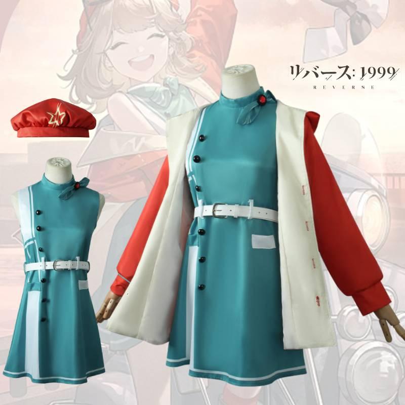 Game 1999 Reverse Regulus Cosplay Costume Role Play Halloween Anime Party Outfit