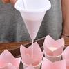 Portable Cake Dispensing Funnel Manual Batter Dispenser Safe PP Construction Accurate Pouring Baking Accessory