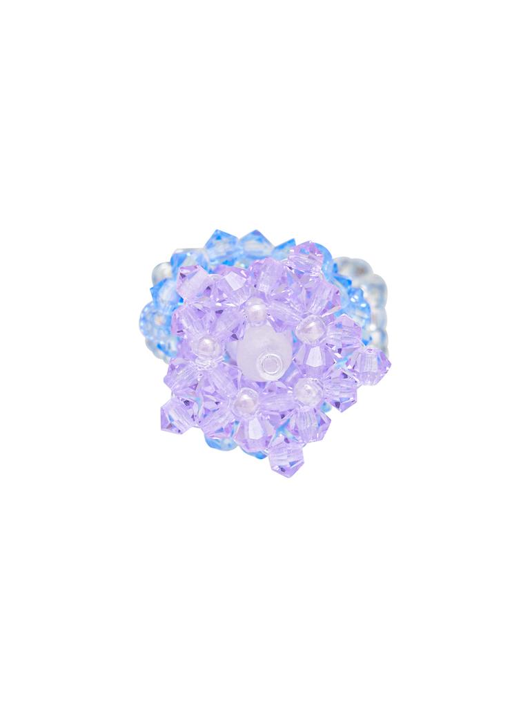 Swingset Tulip Beads Ring (Lavender)