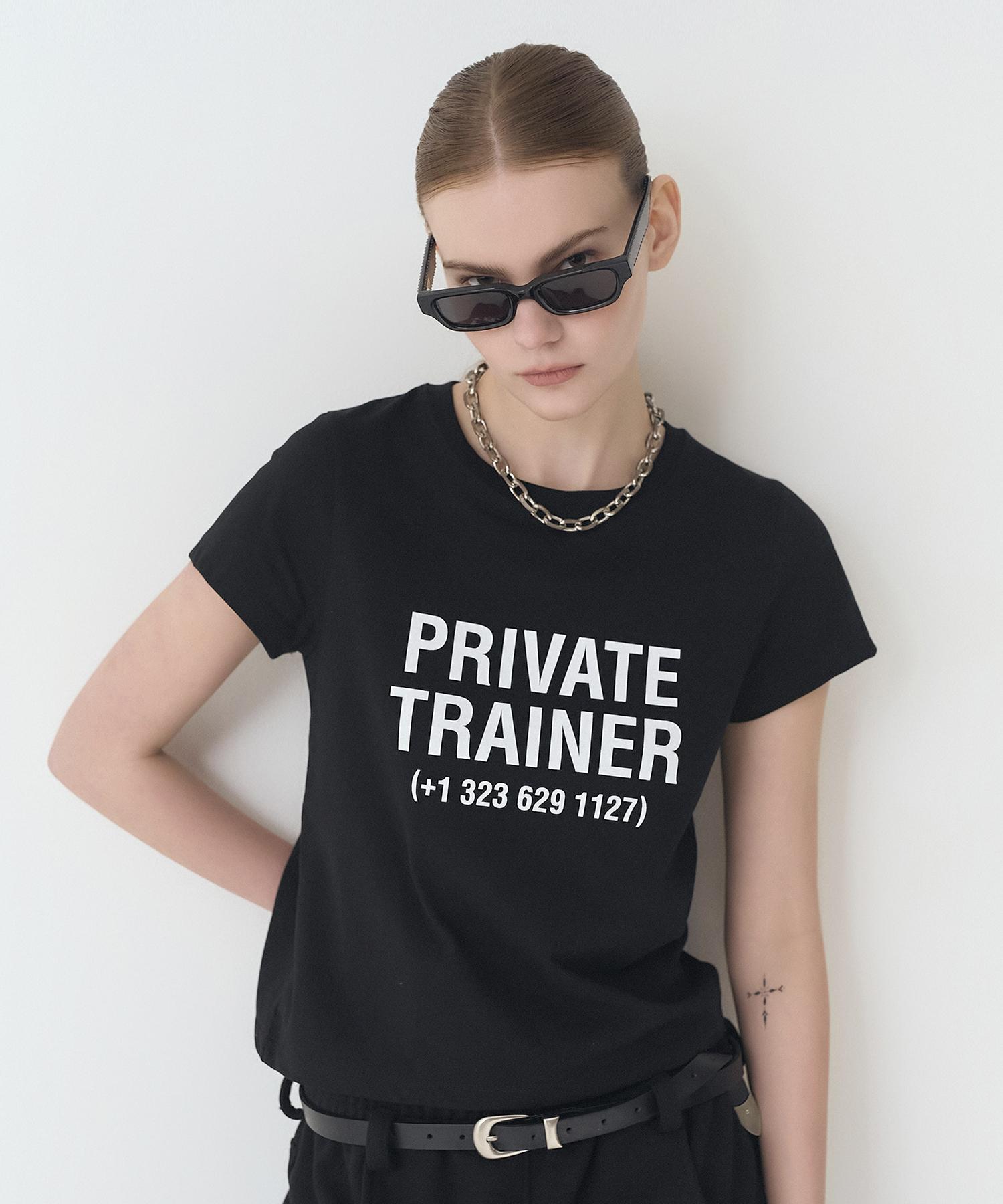 Pose Number Eight P.T Baby Tee (Black) Free