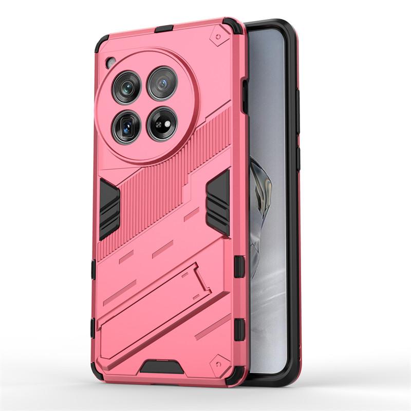 For OnePlus 12 5G Case OnePlus 11 12 5G Cover Luxury Armor PC Stand Holder Shockproof TPU Protective Back Cover OnePlus 12 5G