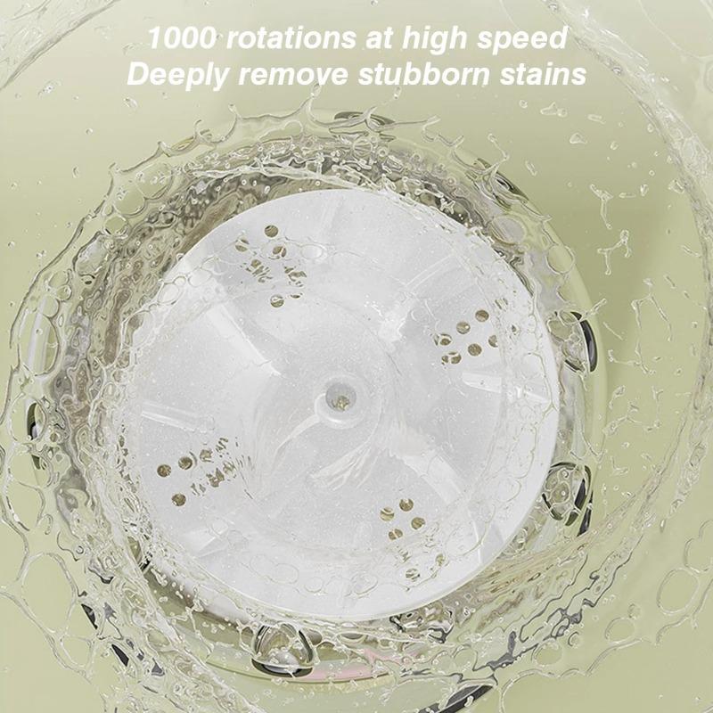 Underwear Washer with Laundry Cup Cordless Small Washing Machine Rechargeable Portable Washing Machine for Bra Underwear Socks