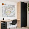 Spanish Map-Spain Map-Wine Distribution Decorative Hanging Picture for Travel,Educational Tool,Photo Shoot Background