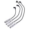 4-teiliges Zündkabelset 06A905409M 06A905409P Kompatibel für 3 A4 Seat ALTEO EXEO SKODA OCTAVIA VW GOLF 4 5 6 1.6 2.0