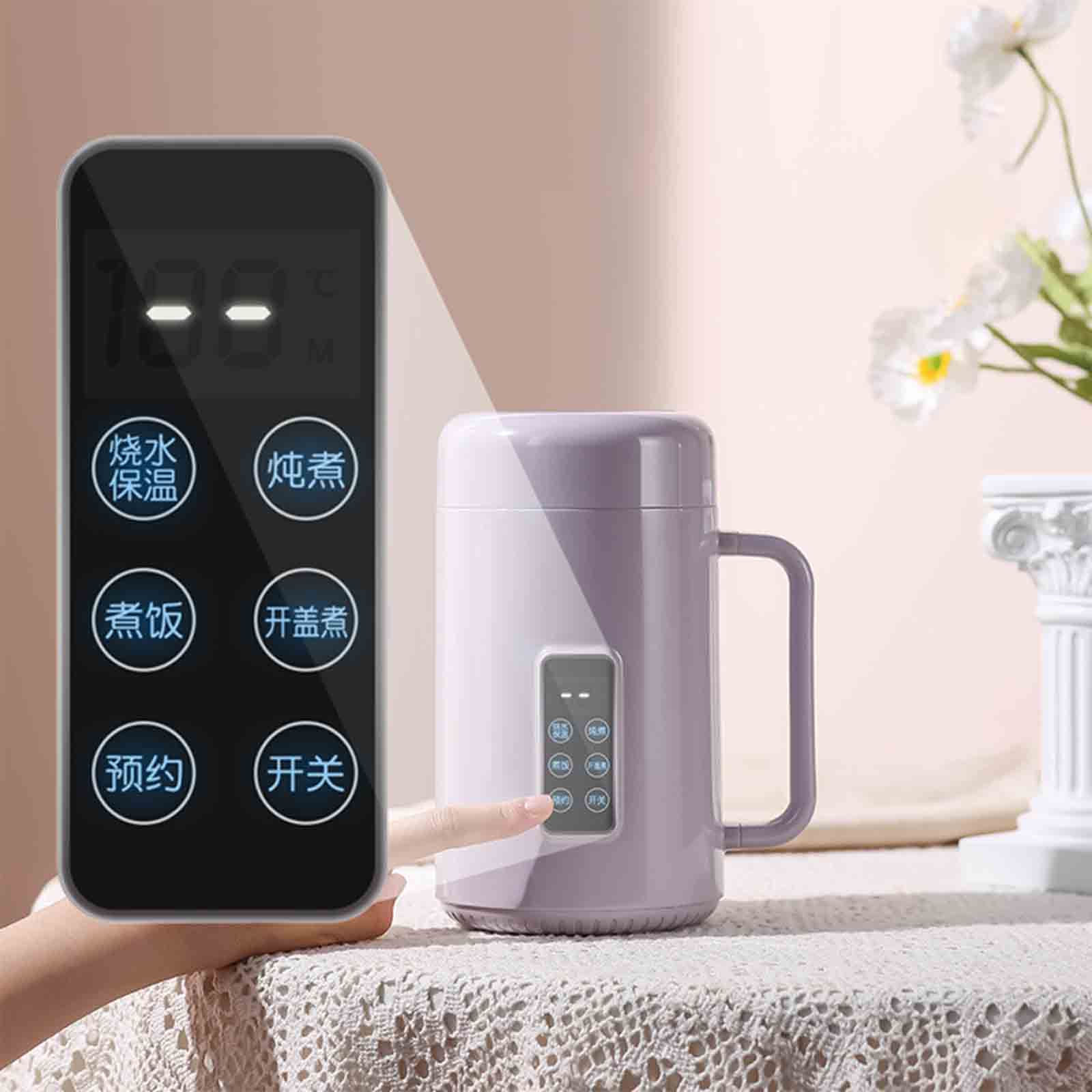 1л многоцелевая рисоварка портативная электрическая горячая кастрюля домашняя умная — фото 7