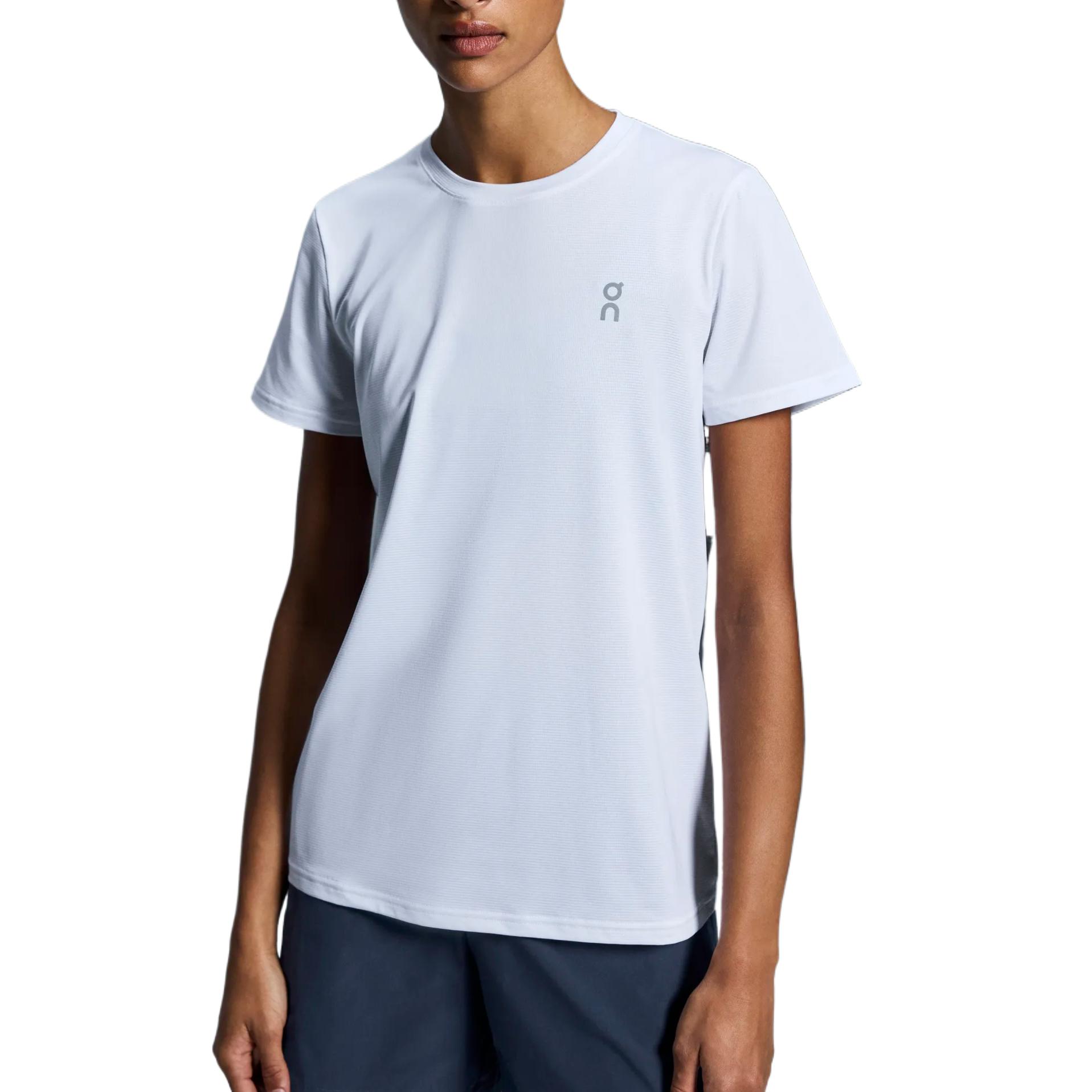 

On Core Удобная Мягкая Дышащая Спортивная Футболка с Круглым Вырезом и Коротким Рукавом Женские Футболки Белый 1WE10580069 M