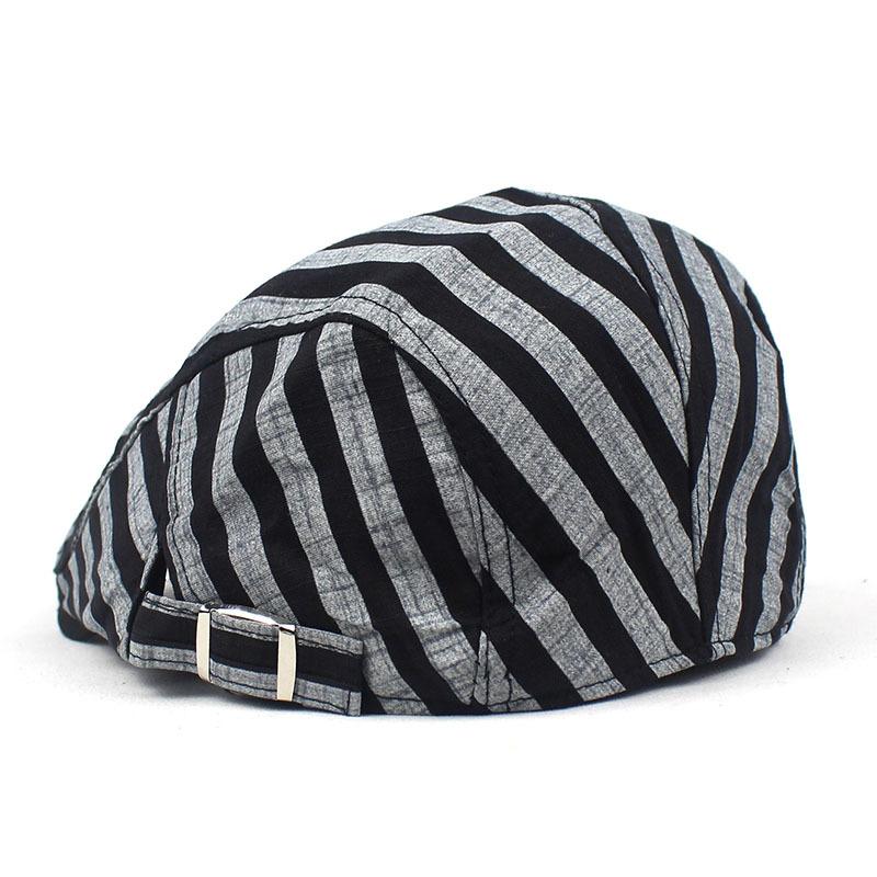 Summer Beret Men's Korean Version Versatile Fashion Casual Cap Cotton and Linen Breathable Light Outdoor Sun Hat