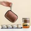Shanchuan Mug with Lid Tea Separation Tea Cup Personal Office Water Cup Glass Tea Cup Gift Box