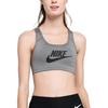Nike Logo Print Schnelltrocknendes Sport Tank Top Damen Tops Grau 899371-091