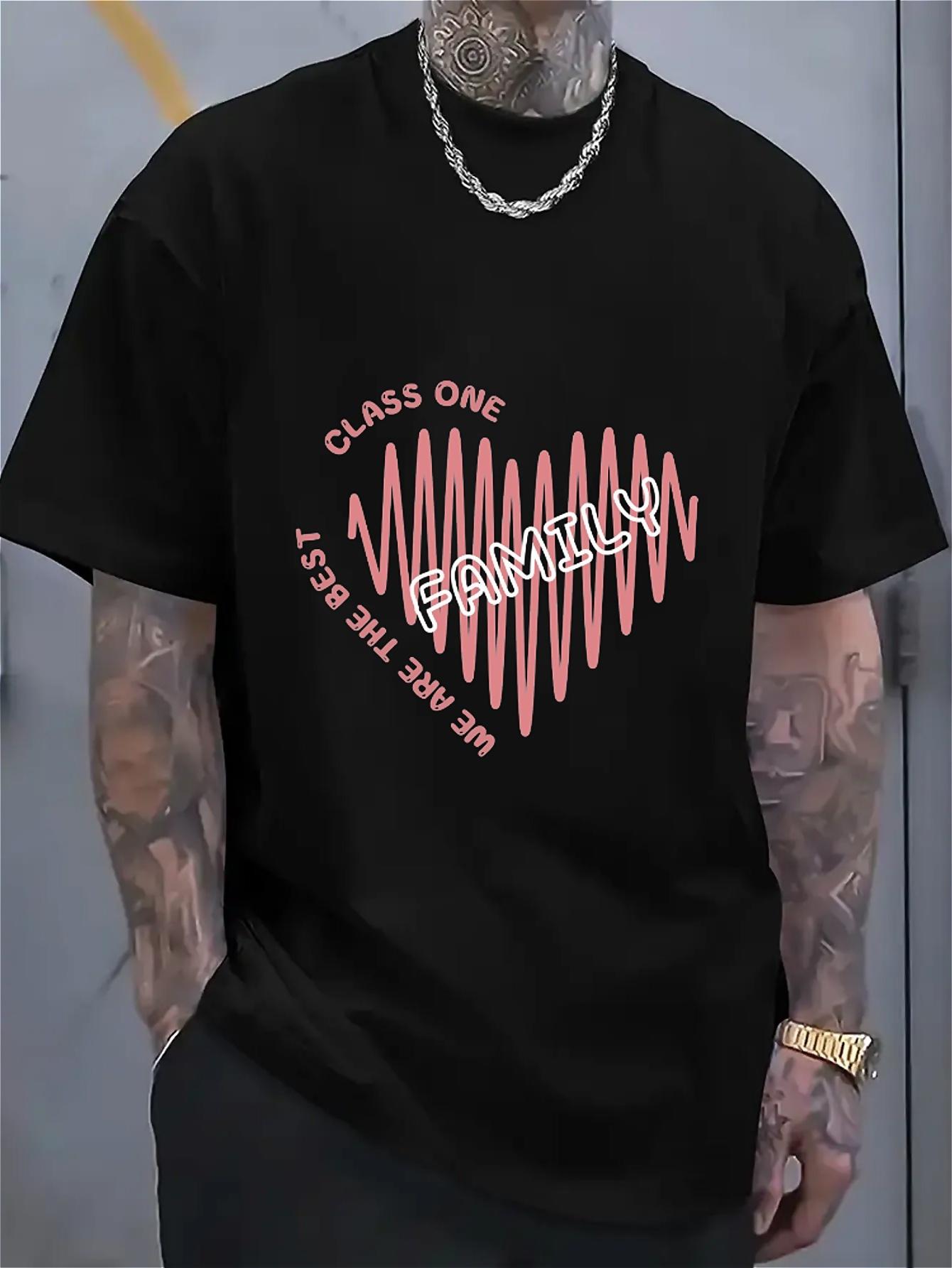 

100% Cotton T-shirt - First Class Final Heartbeat Graphic Print S