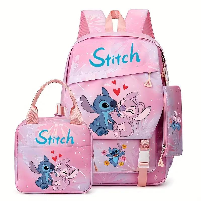 TS JYL laptop bag,Stitch Backpack Lightweight Large School Bag For Grade 1-6 Students