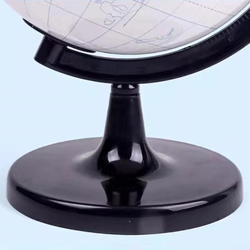 Miniature Globe DIY Colorable Portable Ball Children Study Creative Earth Model Ornaments Erasable Equipment Teaching Supplies