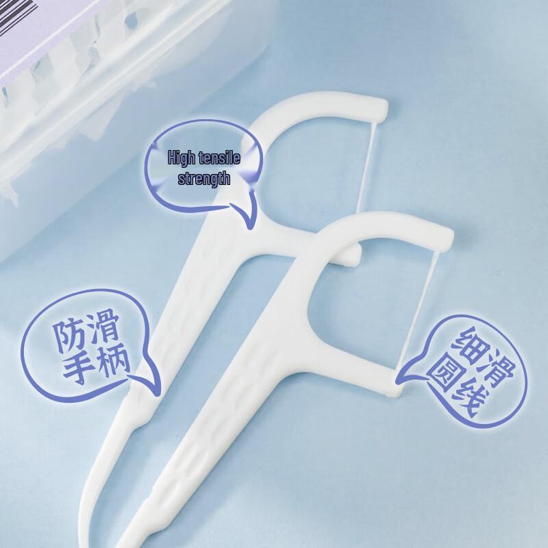 Runde Einzelstrang Zahnseide-Sticks