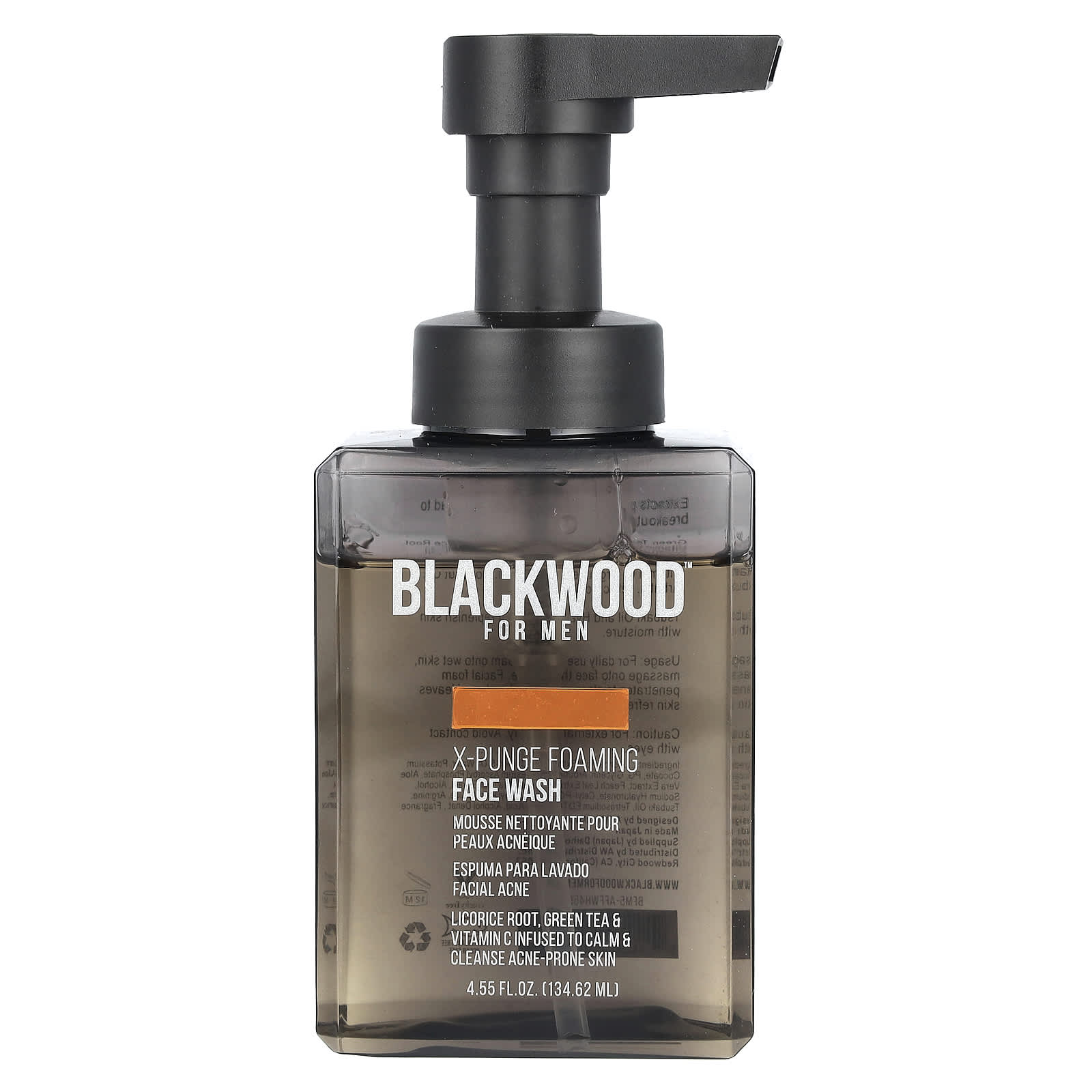 Blackwood For Men, пенящееся средство для умывания лица X-Plunge, 4,55 жидких унций (134,62 мл)