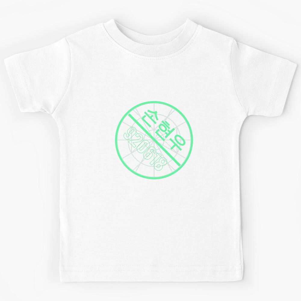 Monsta X - The Connect Style Circle Logo Edit (Shownu) Kids T-Shirt 100