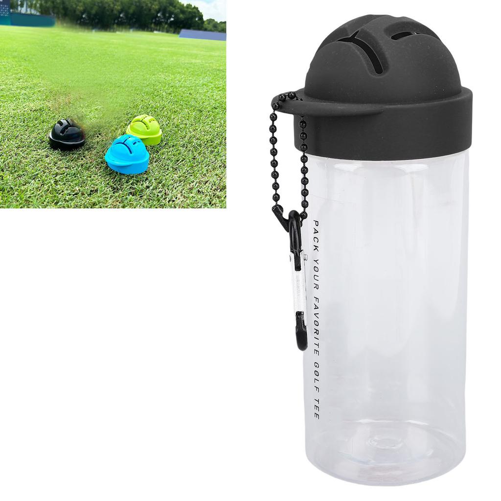 Tees with Storage Bottle Marking Pen Plastic Portable Petal Type Tee Accessory