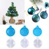 3 Styles DIY Christmas Series Keychain Silicone Epoxy Mold DIY Necklace Pendant Jewelry Crafting Mold for Christmas Gift