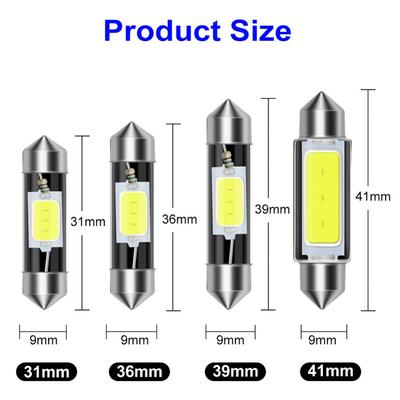 LED Birne Canbus 31mm 36mm 39mm 41mm Weiß LED Auto Innenraumlicht Deckenleuchte Leseleuchte Kennzeichenleuchte Autolichter