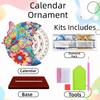 Holz Diamantmalerei Kalender DIY Diamantmalerei Kalender Heim Schreibtisch Dekoration