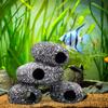 Cave For Fish Tank Tunnel Decoration Realistic Aesthetic Aquarium Cave For Freshwater Saltwater Shrimp Terrarium Reptile Snake
