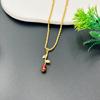 French Fashion Romantic Drop Glaze Rose Earrings Women'S Light Luxury Temperament Flower Necklace
