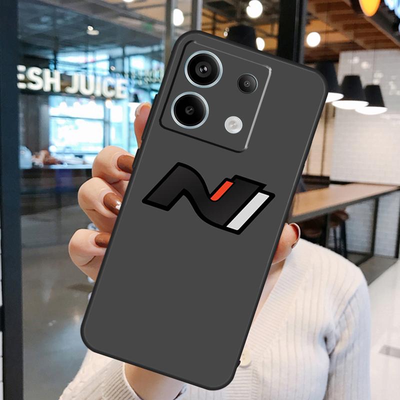 i30N Sports Car Cover For Xiaomi Redmi Note 13 Pro 12 11 9 10 Pro 9S 10S 11S 12S Redmi 12 10C 12C 13C Case
