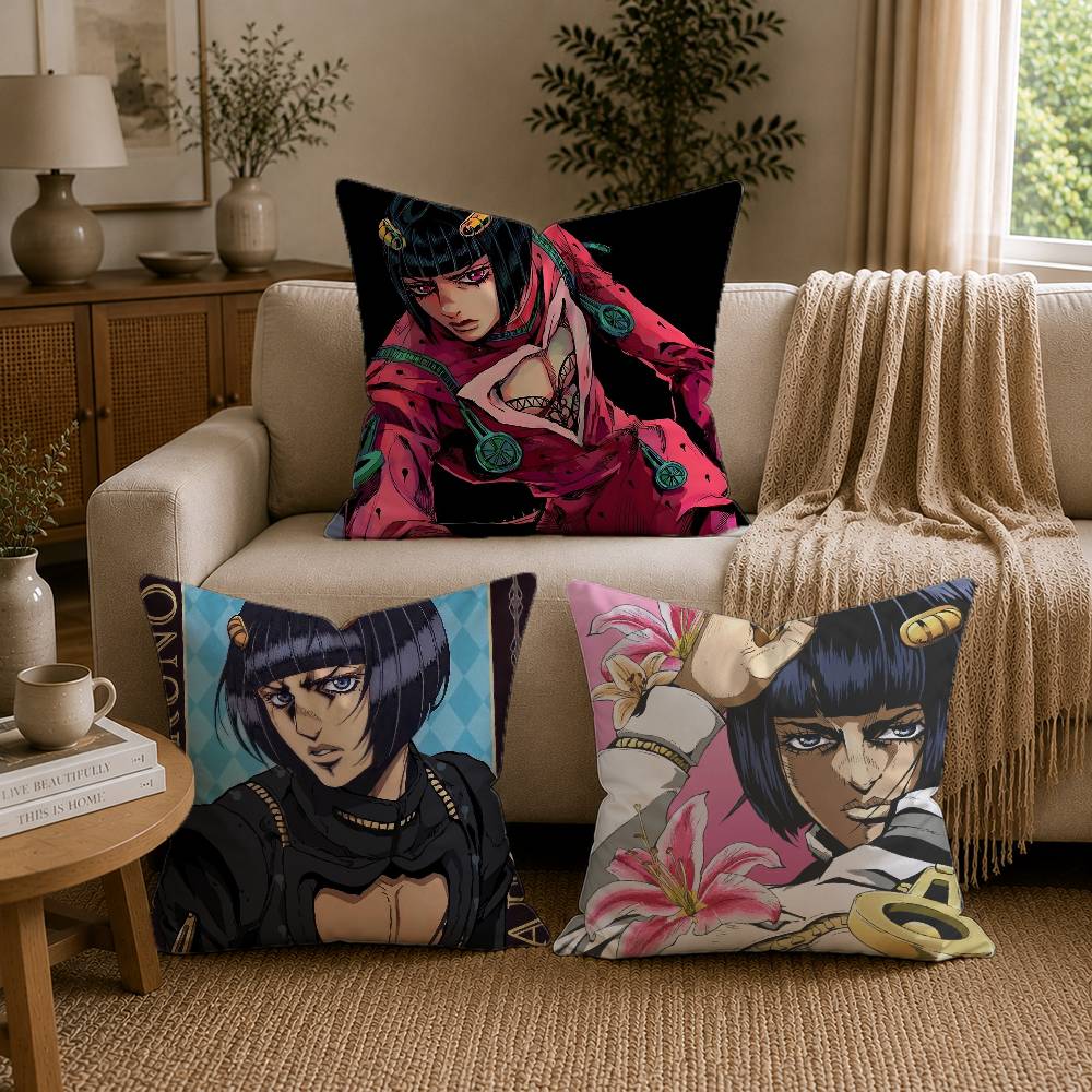 Bucciarati JoJos Bizarre Adventure Pillow Case for Sofa Living Room Home office Decor Protective Cover