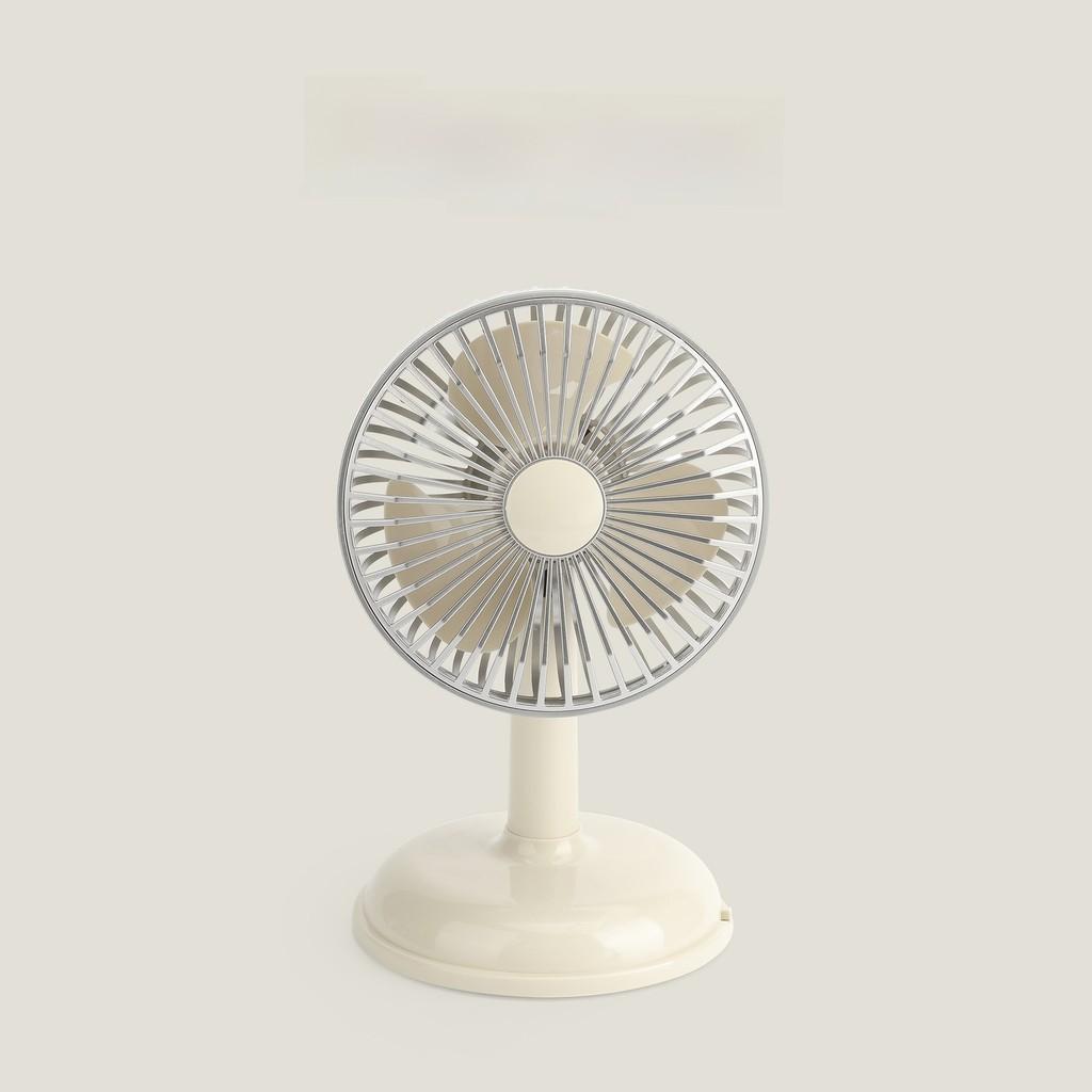 Classic Portable Usb Fan For Office And Dorm With 3speed Settings And Rechargeable Battery