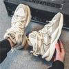 New Autumn and Winter High Cut Plush Warm and Trendy Shoes for Sports and Leisure Men's Fashiable Lace Up Youth Running Shoes