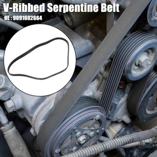 Car V-Ribbed Serpentine Drive Belt No.9091602664 for Toyota Corolla 2011-2013