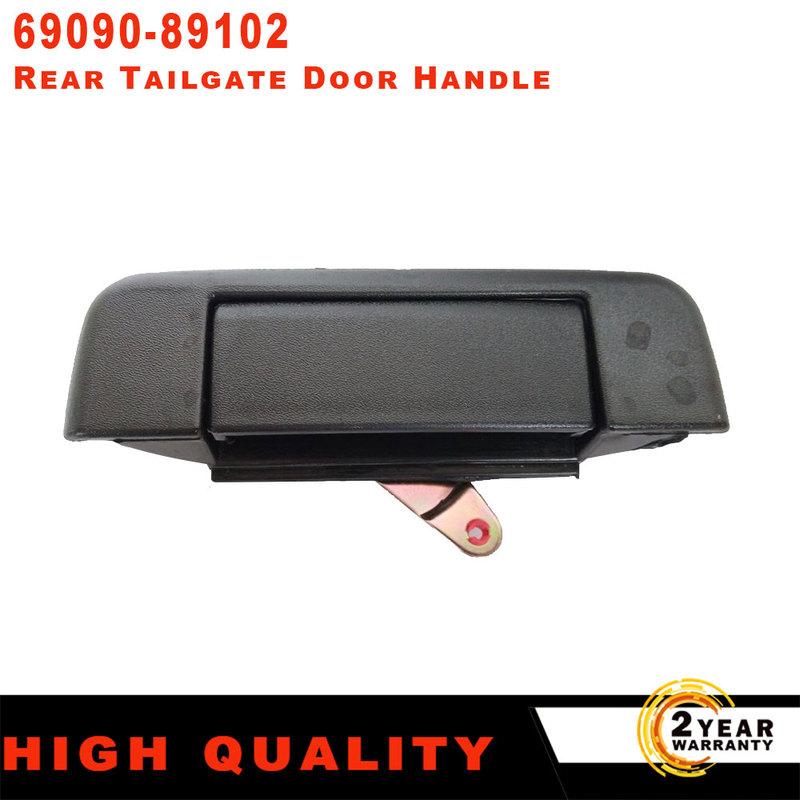 1 Pc New Rear Tailgate Door handle Outside Exterior black 69090-89102 For Toyota Hilux MK4 MK5 N1 N2 1995-2015 car accessories