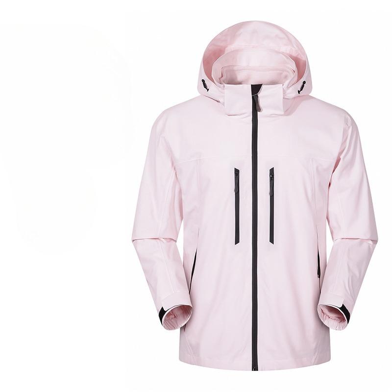 Outdoor Leisure Sports Polar Fleece Three-in-one Jacket Waterproof and Windproof Mountaineering