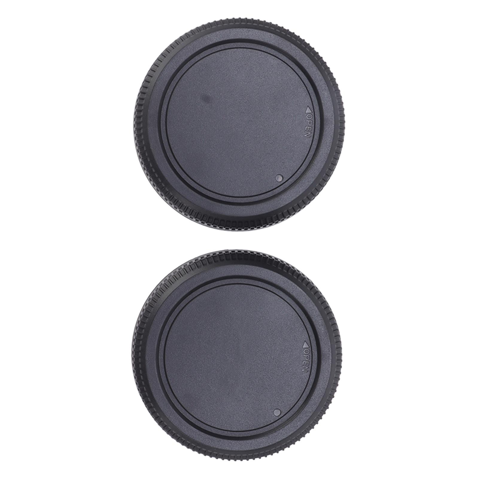 

2PCS Lens Rear Caps ABS Plastic Snap On Lens Back Cover Replacement for GFX Series SLR Cameras
