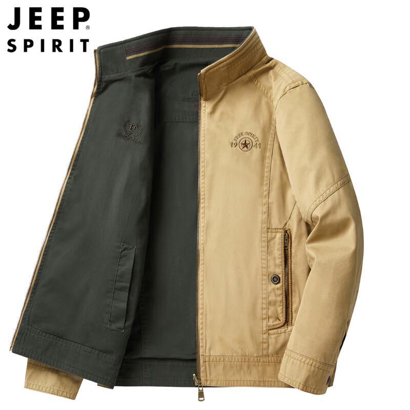 JEEP SPIRIT Men s Casual Fleece-Lined Jacket 2XL