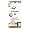 Wool Dryer Balls with Aromatherapy Blend, Frankincense and Myrrh, 4 Count