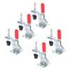 5Pcs QuickRelease Toggle Clamp Vertical Fixture Fastening Workholding Tool 30kg Clamping Force