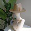 Kedja sommar halmhatt dam utomhus semester solskydd strand solhatt Panama halmhatt chapeau homme