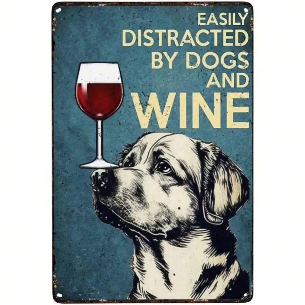 

Retro Metal Wall Art Living Room Decor 20x30 cm Tin Sign