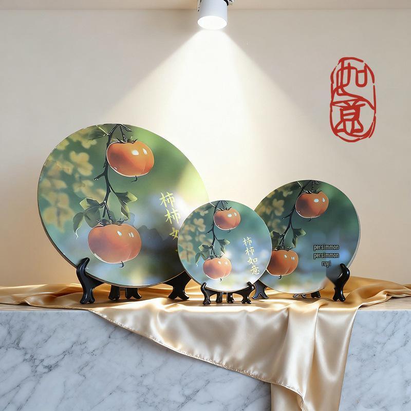 Persimmon Ruyi High-End Modern Decorative Photo Frame for Restaurant & Home