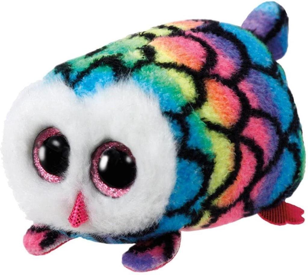 Meteor Ray Pack Ty Teeny Tides Hootie the Owl, Size F Plush Toy, 41246