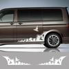 Autoaufkleber für Volkswagen VW Caravelle Multivan California Transporter T3 T4 T5 T6 Wohnmobil Vinyl-Aufkleber Autozubehör