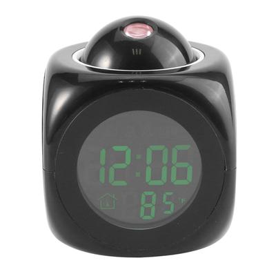 Multi Function Digital LCD Wall Projection Voice Talking Temperature Display LED Alarm Clock